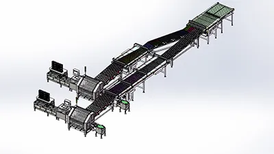 Automatic Stacked Chip Packaging System