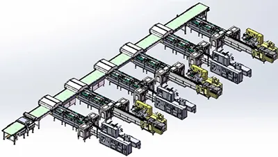 Automatic Wafer & Chocolate Packaging System