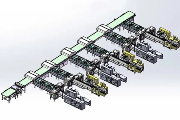 Automatic Wafer & Chocolate Packaging System