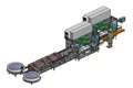 Automatic Packaging System with Dual Bowl Feeder